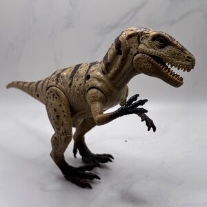 Allosaurus Dino Dinosaur Poseable Action Figure Toy Kid Galaxy 9"L X 5" Tall